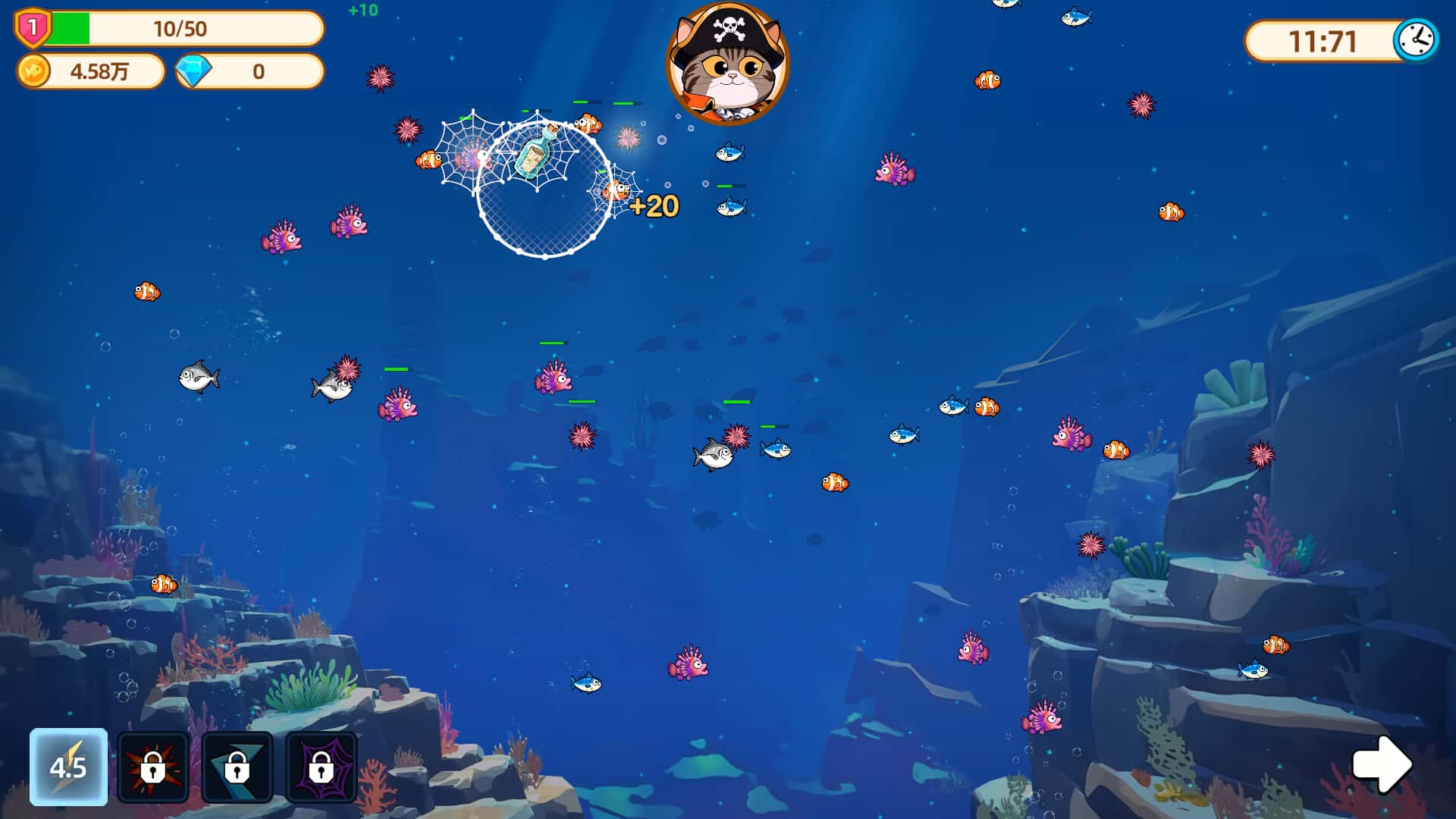 猫船长与环球渔场 Captain Whiskers Incremental Seas 中文版